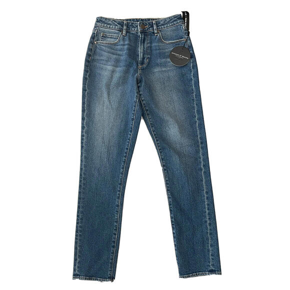Articles Of Society Rene High-Rise Straight Jeans Medium Wash *Inseam 26 NWT - Picture 1 of 6